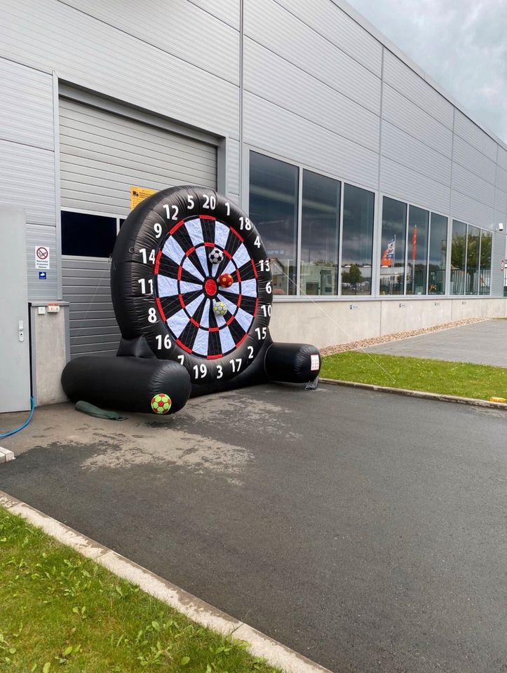 XXL Fussballdartscheibe | Dart Fussballdart | Fußball | Verleih in Creußen