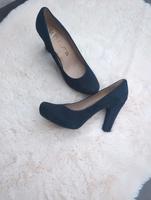Pumps dunkelblau Wildleder Gr 39 neuwertig Kreis Ostholstein - Ahrensbök Vorschau