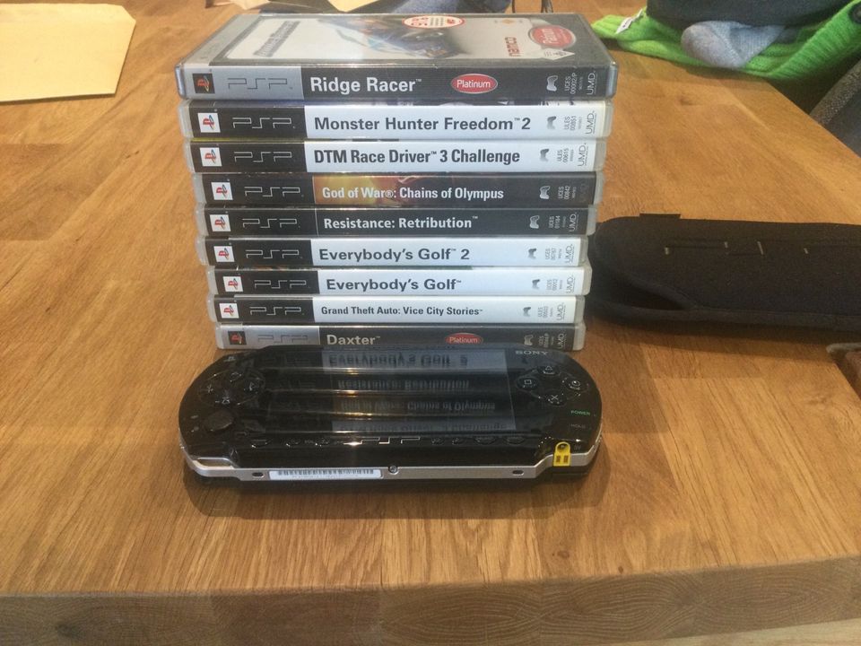 Psp, 11 Spiele,Konsole,Ovp,Sony,1004, in Jübek