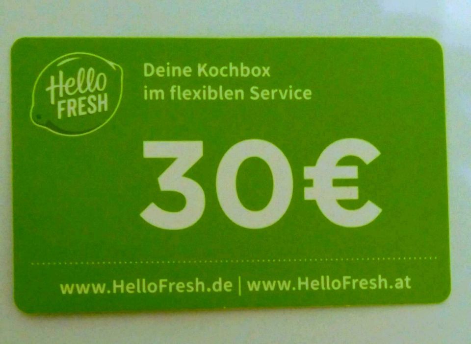 Hello Fresh Gutschein in Essen