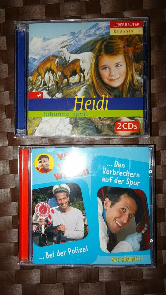 CD HEIDI von Johanna Spyri + Willi will's wissen Folge 6 in Obertshausen