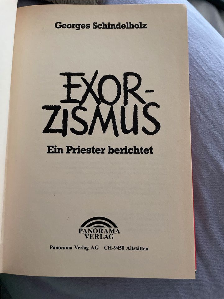 Exorzismus Ein Priester berichtet Schindelholz in Bonn