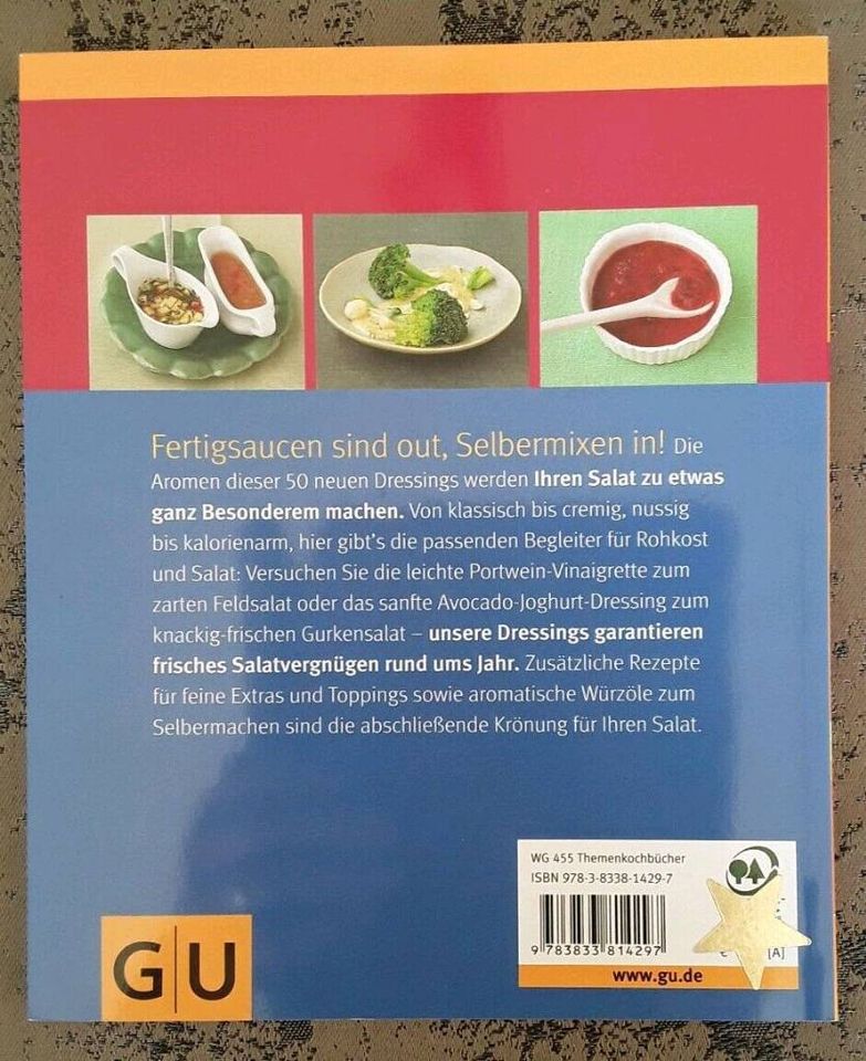 #B30 GU Bücher Dressing, Quiches, Smoothie, Grillen, 1Ei alle NEU in Mindelheim