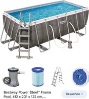 Pool von Bestway 404x201x100 Hessen - Niddatal Vorschau