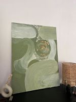 Leinwand texture Art Boho Art grün weiß gold 60x80cm Eimsbüttel - Hamburg Eimsbüttel (Stadtteil) Vorschau