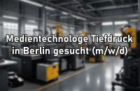 Medientechnologe für Tiefdruck gesucht! (m/w/d) Berlin - Neukölln Vorschau