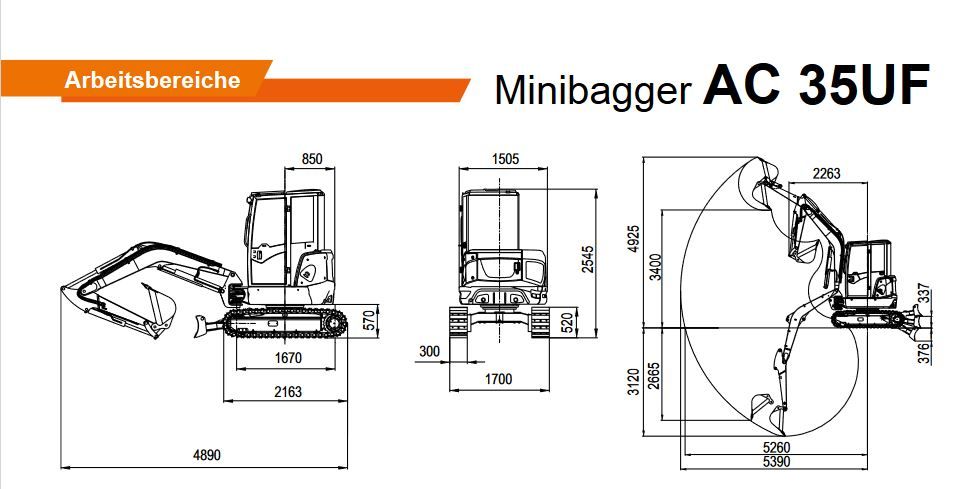 Minibagger Bagger Stampfer Rüttelplatte Vermietung in Ehingen (Donau)