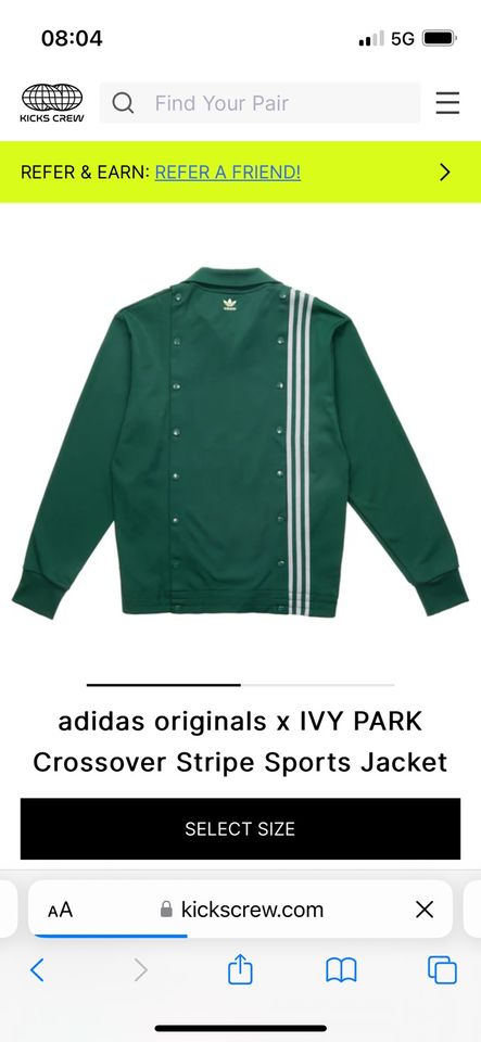 Adidas x Ivy Park Jacke in Speyer