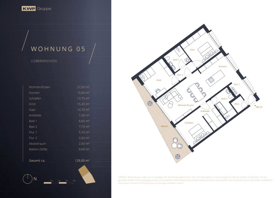 NEUBAU EIGENTUMSWOHNUNG im LEIPZIGER SÜDEN | 3 - 4 Zimmer | 114 - 129 m² | NUR 2.000m bis zum SEE ***EINBAUKÜCHE im Wert von 15.000€ GESCHENKT*** / WOHNUNG KAUF in Leipzig