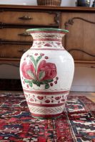 Große dekorative Keramik-Vase, Blumen-Muster - Vintage Frankfurt am Main - Ostend Vorschau