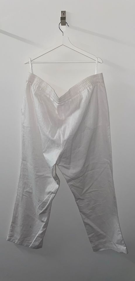 bpc Bonprix Leinenhose Baumwollhose Pluderhose Gr. 52 in Welver