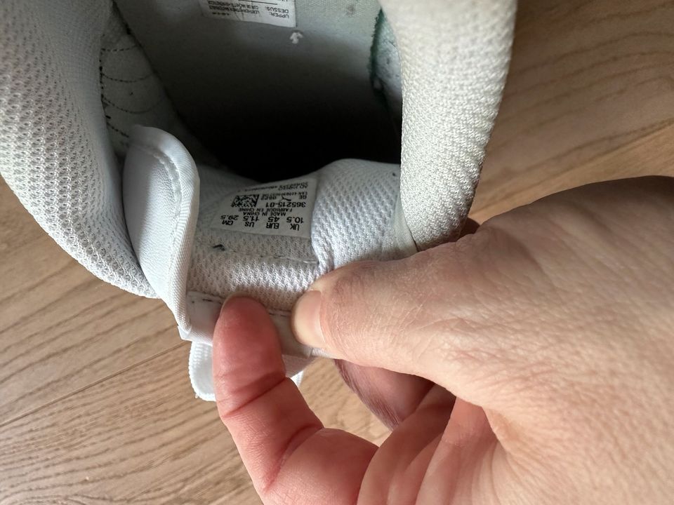 Puma ❤️ Sneaker Smash V2 L Weiß Gr. 45 neuwertig in Leipzig