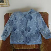 MADE IN ITALY Cardigan offene Jacke hellblau Einheitsgrösse Nordrhein-Westfalen - Soest Vorschau