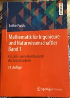 Mathematik für Ingenieure und Naturwissenschaftler Band1 Niedersachsen - Lachendorf Vorschau