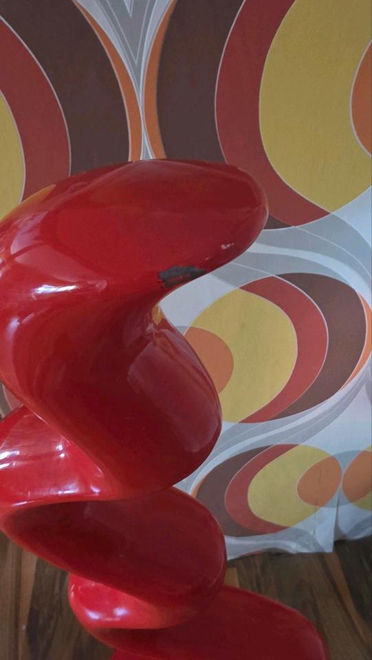 Ikea Skulptur "Snake" Toni Almen und Peter Gest 90er 80er 70er in Seligenstadt