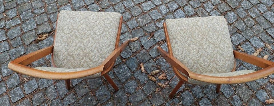 Zwei Cocktailstühle 60`er Jahre in Dresden