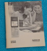 originale Bedienungsanleitung Nokia 2310 Bayern - Neusäß Vorschau