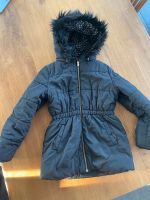 H & M Winterjacke 140 Mädchen schwarz Fell Steppmantel Sommersdorf (Börde) - Marienborn Vorschau