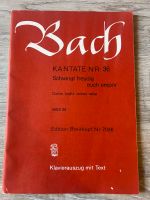 Bach, Kantate 36, "Schwingt freudig euch empor", Klavierauszug Düsseldorf - Pempelfort Vorschau