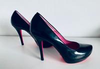 Buffalo London Lack Pumps Plateau Schwarz High Heel Stiletto 39 Hessen - Kelkheim Vorschau