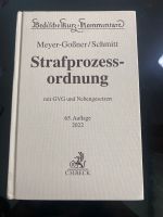 StPo Kommentar Meyer-Goßner / Schmitt 65. Auflage 2022 München - Pasing-Obermenzing Vorschau
