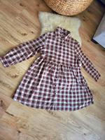 Kariertes Minikleid Blusenkleid XXL Langarm oder Kurzarm Kleid Bayern - Taufkirchen München Vorschau
