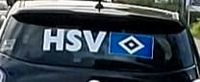SUCHE!!! HSV, HAMBURGER SV HECKSCHEIBENAUFKLEBER Sachsen-Anhalt - Braunsbedra Vorschau