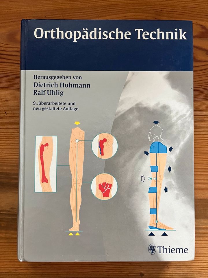 Orthopädische Technik,9. überarbeitete und neu gestaltete Auflage in Leipzig