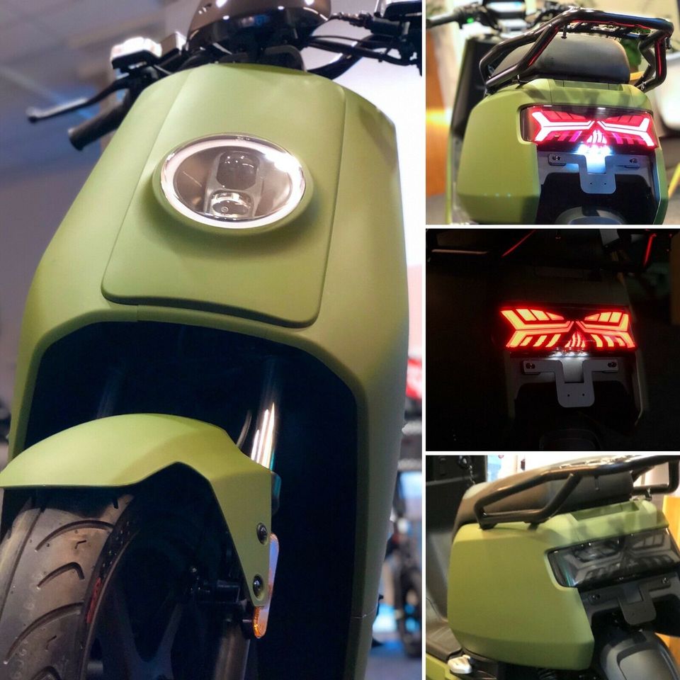 NIU NQi Einzelstück Army Green 45km/h Elektro e-Roller Extended in Baden- Württemberg - Baden-Baden | Motorroller & Scooter gebraucht | eBay  Kleinanzeigen ist jetzt Kleinanzeigen