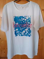 S. Oliver T Shirt Damen Gr 42 weiss/ blau breathe Nordrhein-Westfalen - Wenden Vorschau