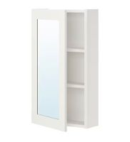 IKEA Enhet Spiegelschrank 1 Tür, weiß/weiß Rahmen, 40x17x75 cm Düsseldorf - Flingern Nord Vorschau