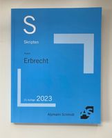 Alpmann Schmidt Skript Erbrecht Saarland - St. Ingbert Vorschau