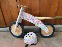 Laufrad aus Holz Kiddimoto Kurve mit Helm Bayern - Holzkirchen Vorschau