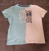 T-Shirt weiß hellblau Gr.134/140 Junge Rheinland-Pfalz - Boppard Vorschau