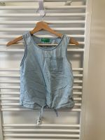 United Colors of Benetton Bluse Jeanshemd Mädchen Gr. 140 blau Brandenburg - Teltow Vorschau