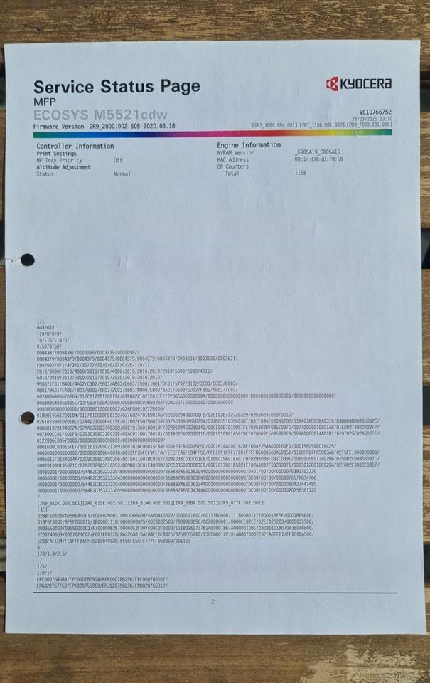 Kyocera Ecosys M5521cdw Farblaser Multifunktionsgerät Drucker in Neu Ulm