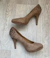 Braune Glitzer Pumps Baden-Württemberg - Waiblingen Vorschau