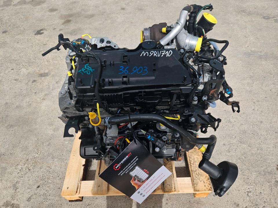 ⭐️MOTOR M9R 710 M9RV710 2.0 DCI 36.903KM RENAULT TRAFIC KOMPLETT in München