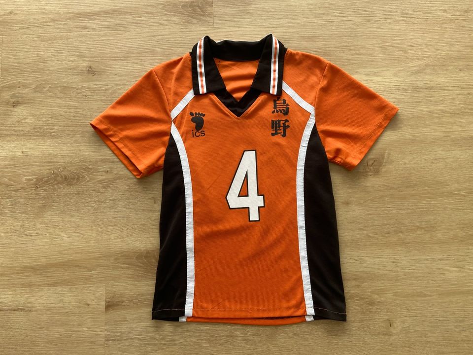 HAIKYU HAIKYUU Volleyball Trikot orange NR 4 NISHINOYA 146 152 in Kraichtal