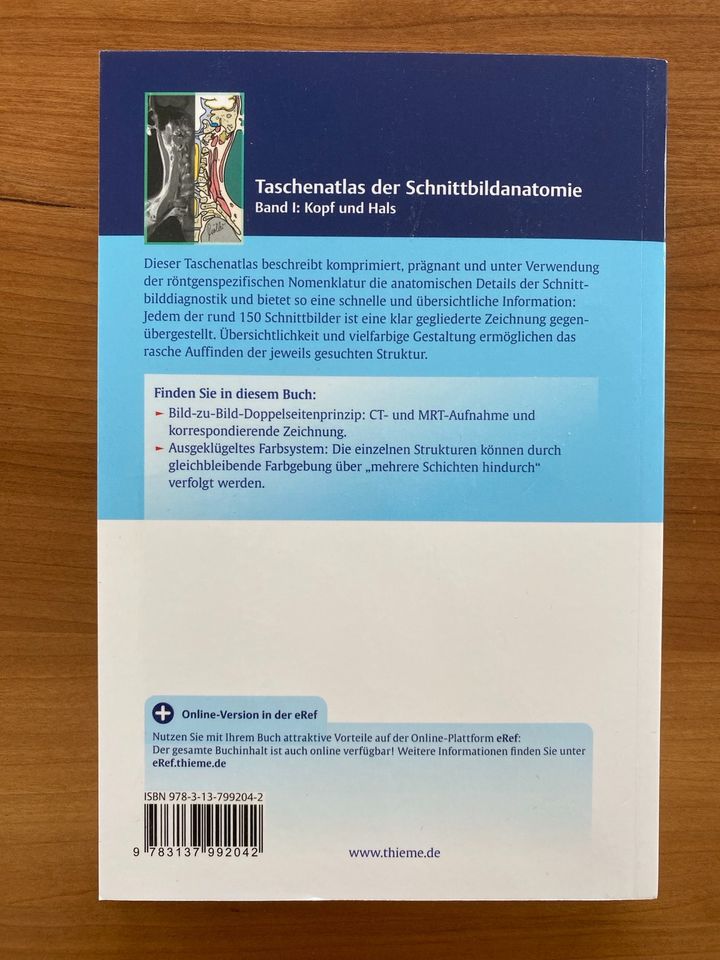 Radiologie: Taschenatlas der Schnittbildanatomie Kopf und Hals in Untergriesbach