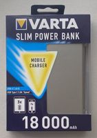 VARTA Slim Power Bank 57967, Aluminium, 18Ah, USB-A, USB-C, NEU Bayern - Nassenfels Vorschau
