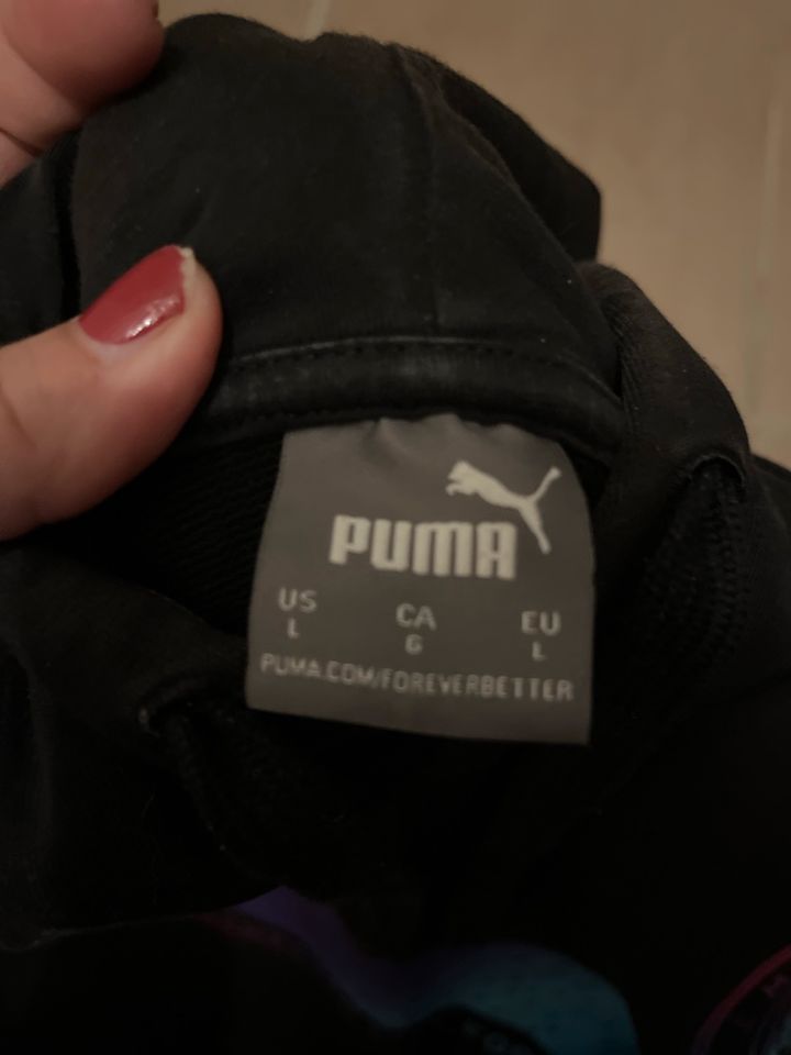 Puma hoodie Manchester City Gr L in Hamburg