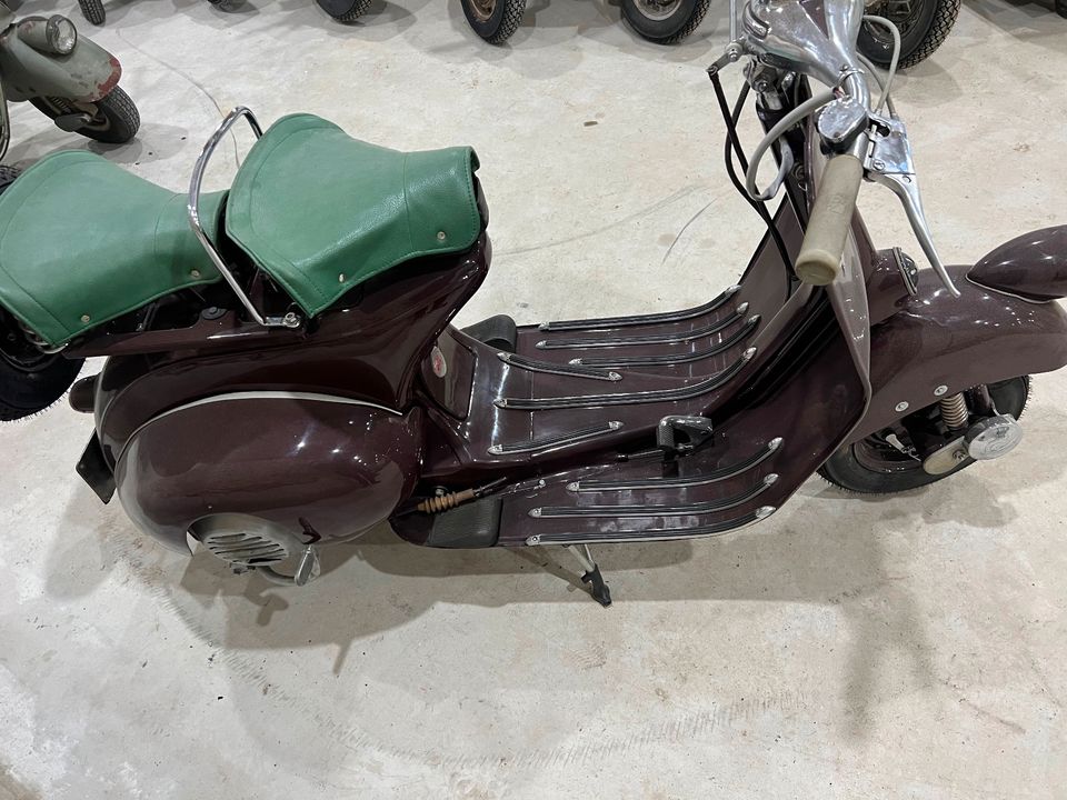 Vespa Hoffmann 125 Bj 53 Bacchetta deutsche Papiere TÜV in Bad Abbach