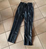 Kunstlederhose schwarz h+m Gr. 34 Hessen - Brensbach Vorschau
