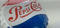 Altes Pepsi Cola Blechschild von 1957 - ca 47 cm Saarland - Heusweiler Vorschau