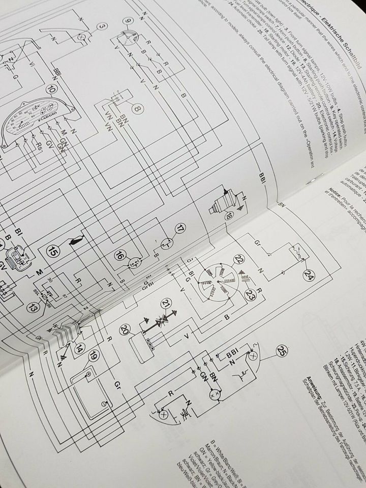 ZIP von 1992; original Piaggio Werkstatthandbuch; gebraucht in Viersen