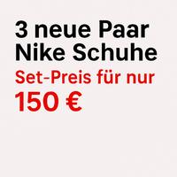 Angebot nicht lange: Neu 3 Paar Nike Schuhe gr. 39 Nordrhein-Westfalen - Kamp-Lintfort Vorschau