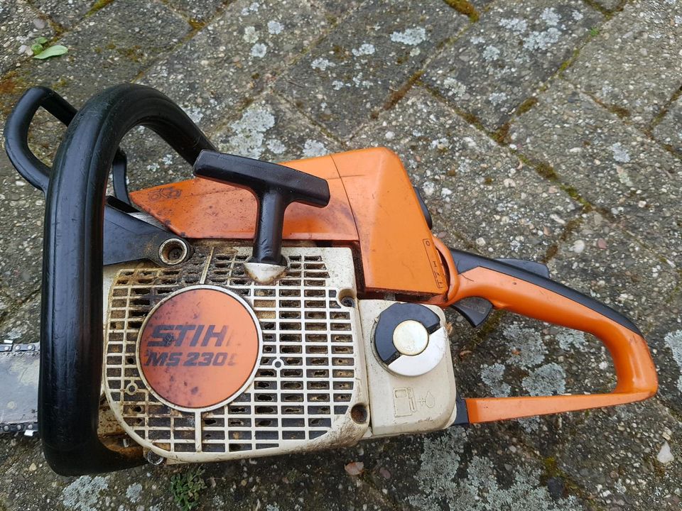 Stihl MS 230 C, Kettensäge in Saerbeck