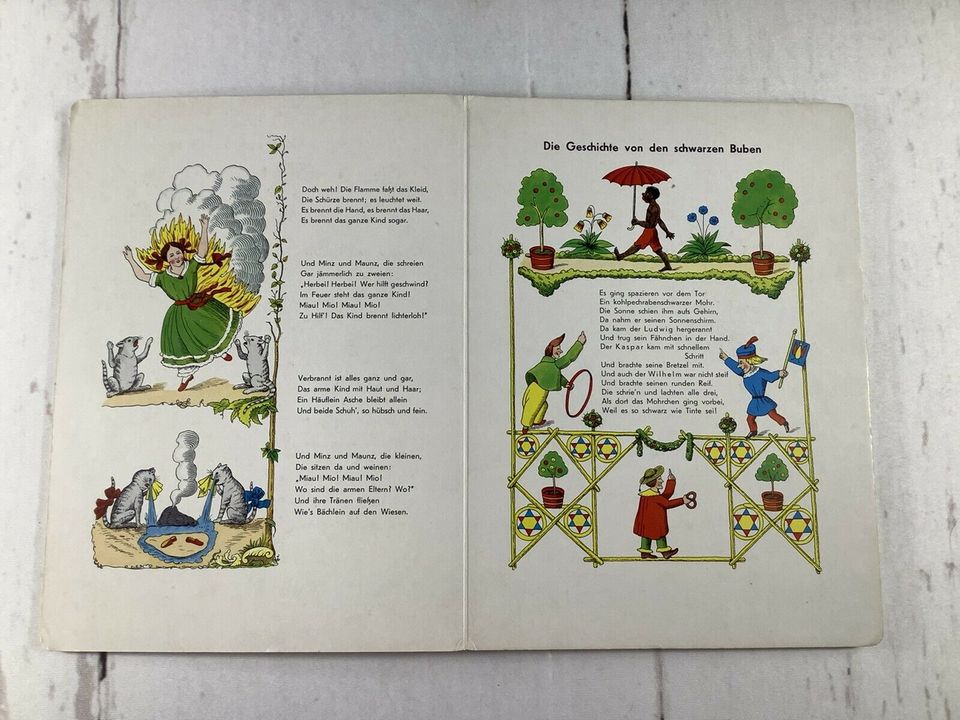 Der Struwwelpeter Pestalozzi Verlag Buch ca 1950 in Wittingen