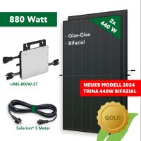 Balkonkraftwerk GOLD+ 880W/800W - 2x 440W Trina Vertex S+ HMS-800 Bayern - Veitshöchheim Vorschau